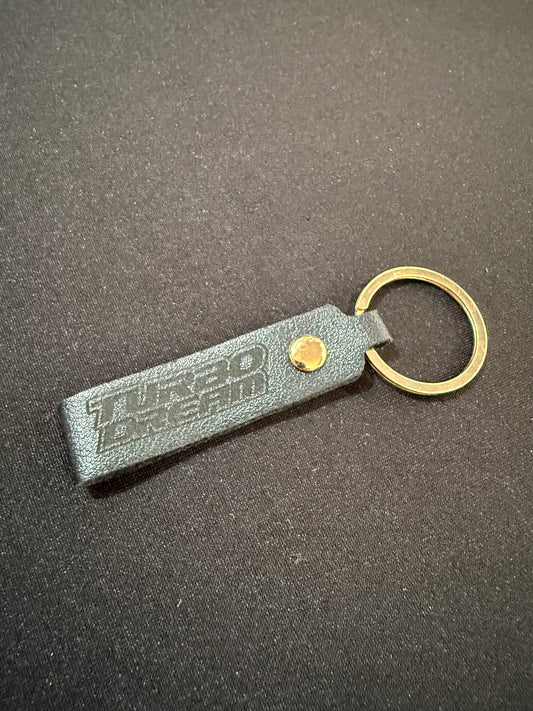 Turbo Dream pleather key ring